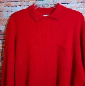 Liz Claiborne Red Sweater large